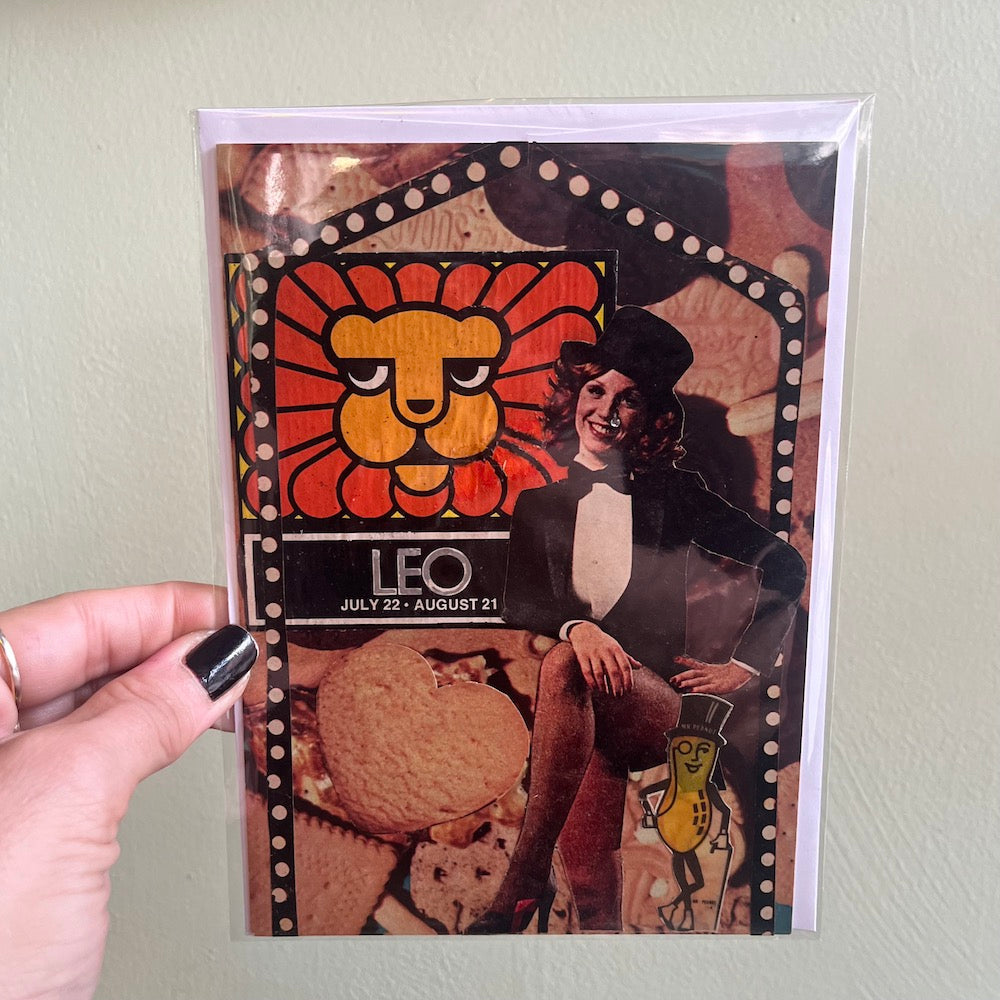 LEO - One of a Kind Zodiac Card