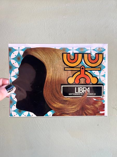 LIBRA - One of a Kind Zodiac Card