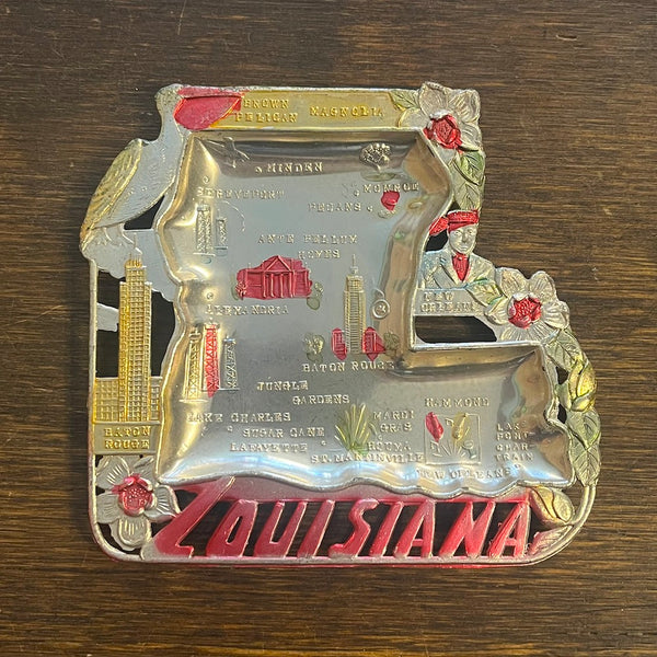 Vintage Souvenir State Ashtrays