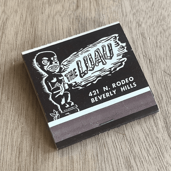 Vintage Restaurant, Bar, & Club Matches - LA & California