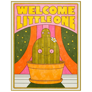 Welcome Little One Baby Card