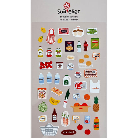 Market Sticker Sheet