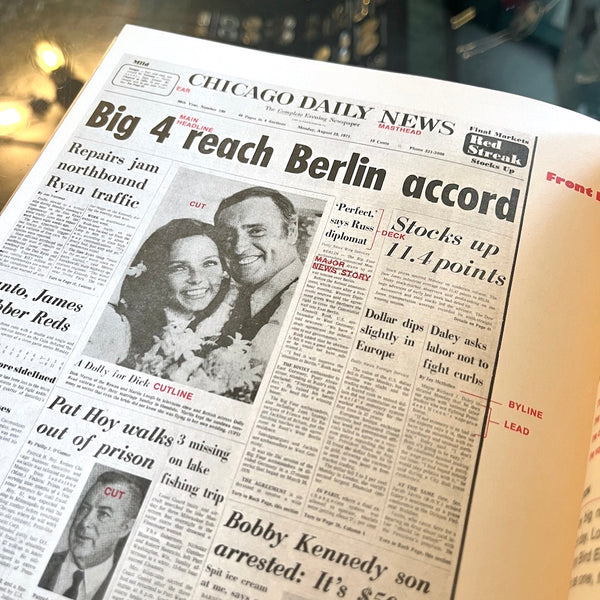 Coping With The Mass Media - Vintage 1972