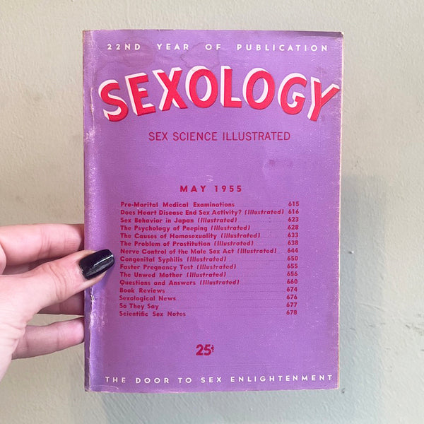 Sexology: America's First Sex Ed Magazine - Vintage May 1955
