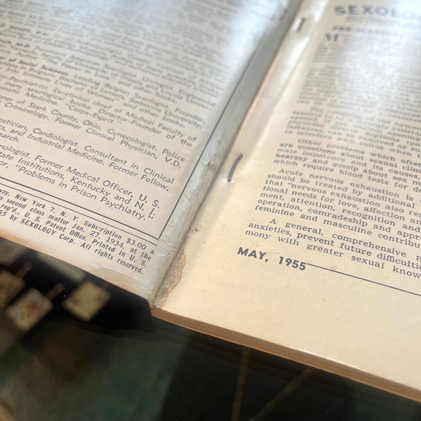 Sexology: America's First Sex Ed Magazine - Vintage May 1955