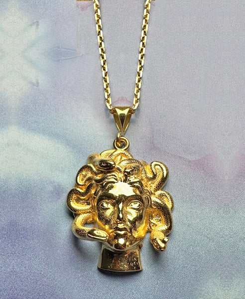 Medusa Amulet Necklace