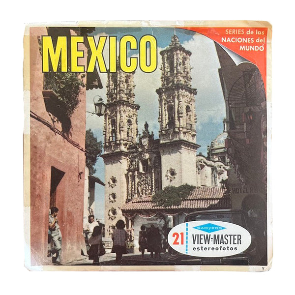 Mexico - Vintage View Master Reel Set