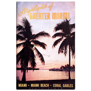 Highlights of Greater Miami - Vintage 1959