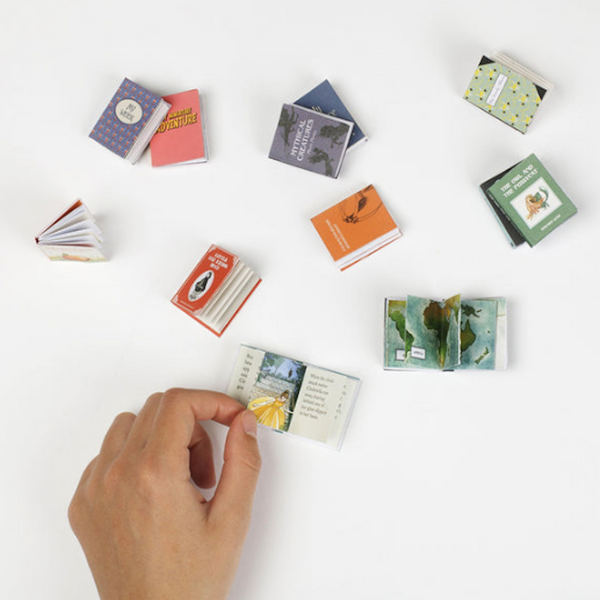 Mini DIY Library: 30 Tiny Books to Make & Read!