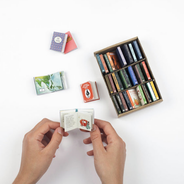 Mini DIY Library: 30 Tiny Books to Make & Read!