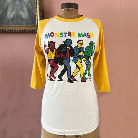 Monster Mash Unisex Baseball Tee