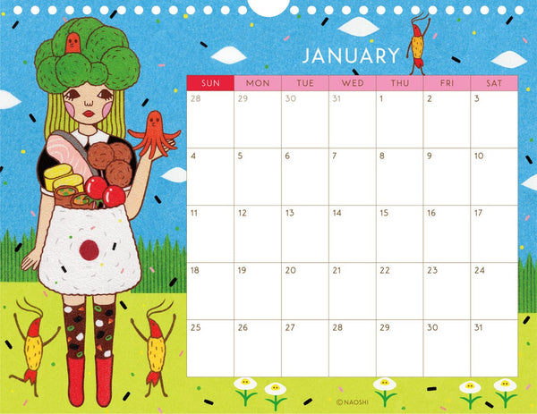 Naoshi 2026 Calendar