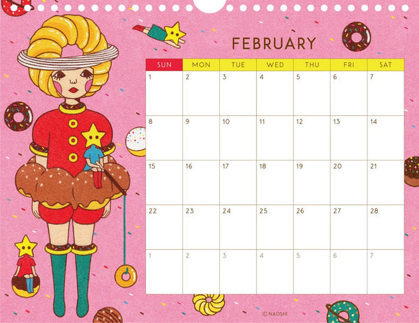 Naoshi 2026 Calendar