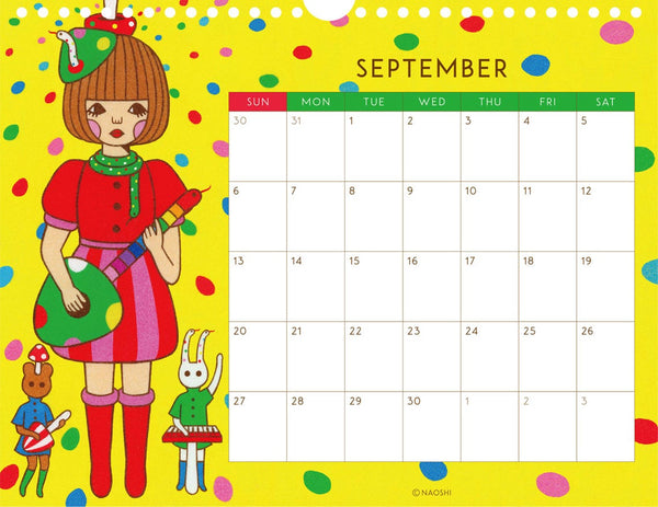 Naoshi 2026 Calendar