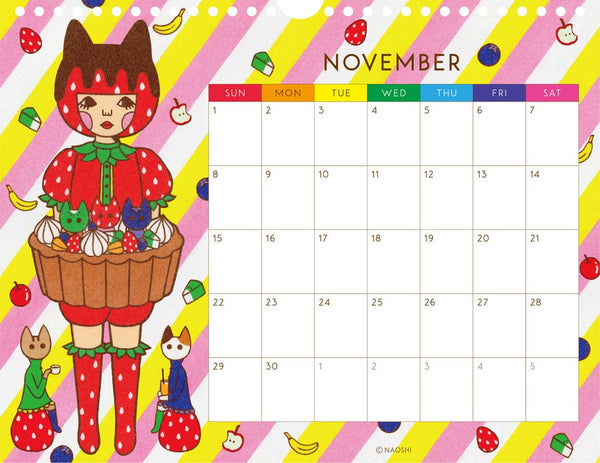 Naoshi 2026 Calendar