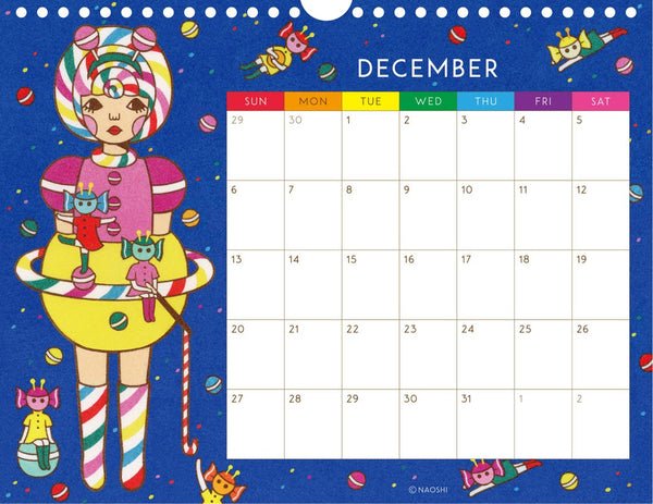 Naoshi 2026 Calendar