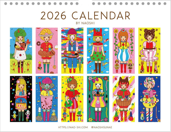Naoshi 2026 Calendar