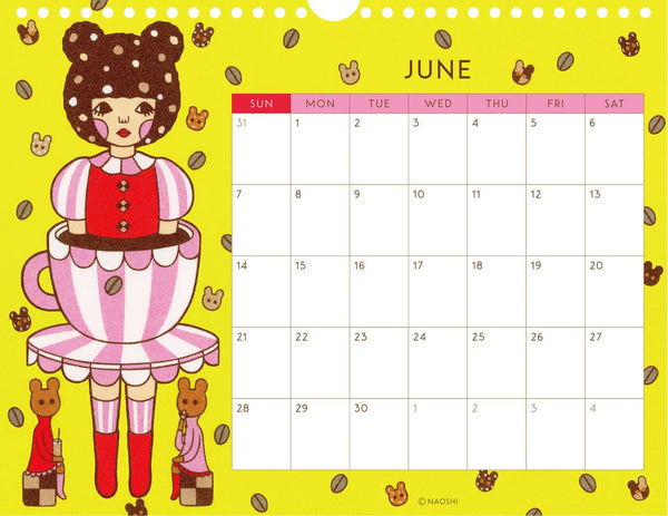 Naoshi 2026 Calendar