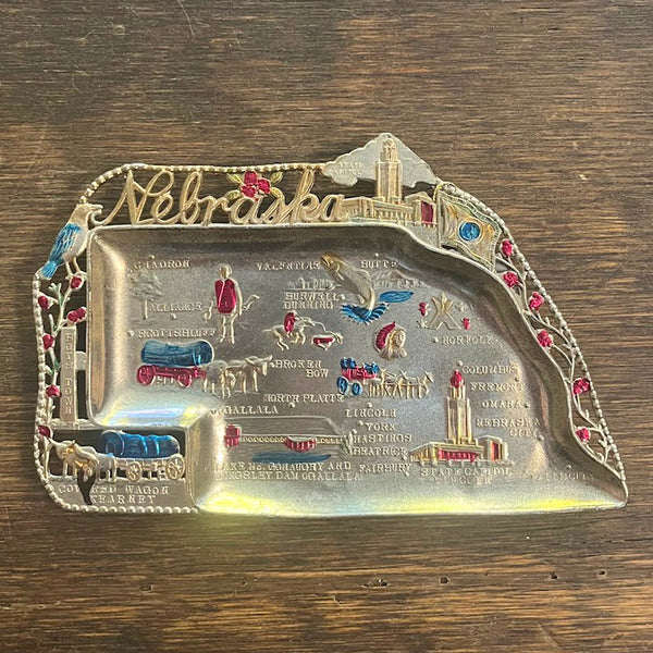 Vintage Souvenir State Ashtrays