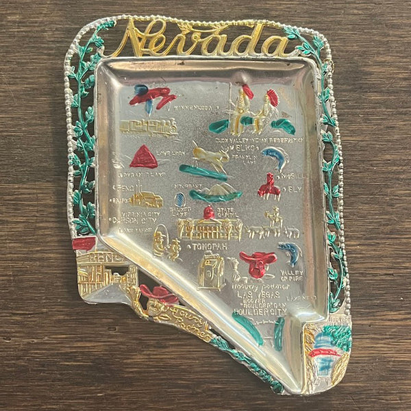 Vintage Souvenir State Ashtrays