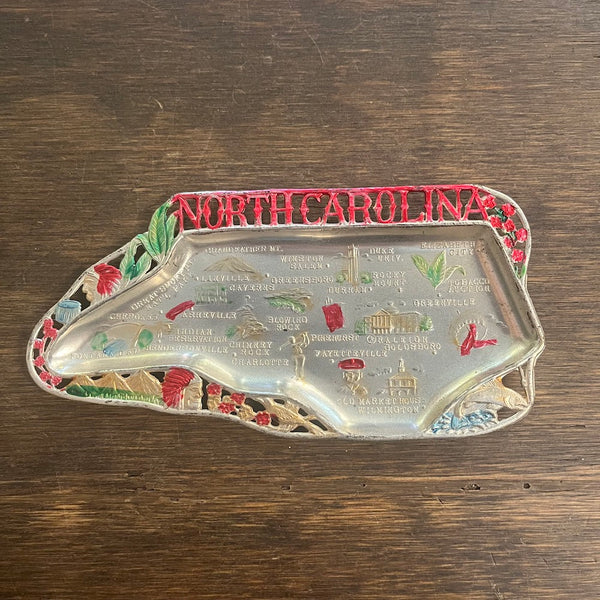 Vintage Souvenir State Ashtrays