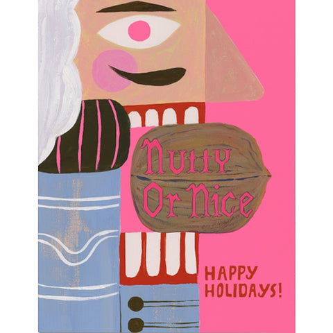 Nutty or Nice Holiday Card