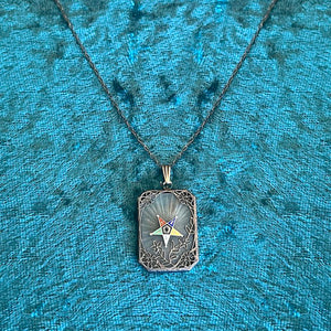Vintage 1940's Order of the Eastern Star Necklace