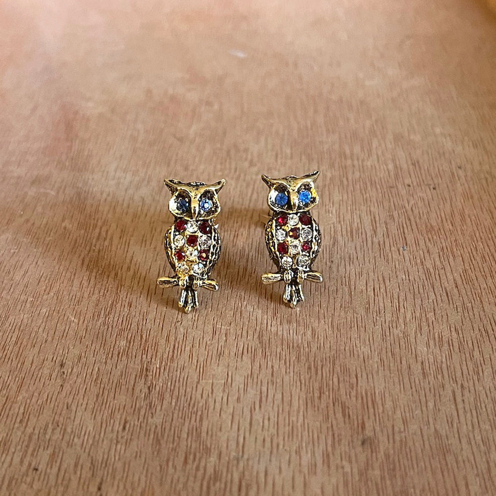 Vintage 1960's Owl Cufflinks