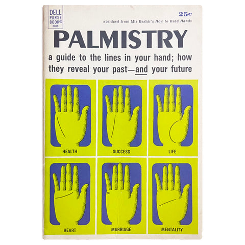 Palmistry - Vintage 1968 Palm Reading Book