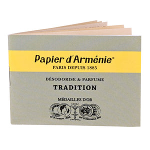 Papier D'Armenie Original Paper Incense