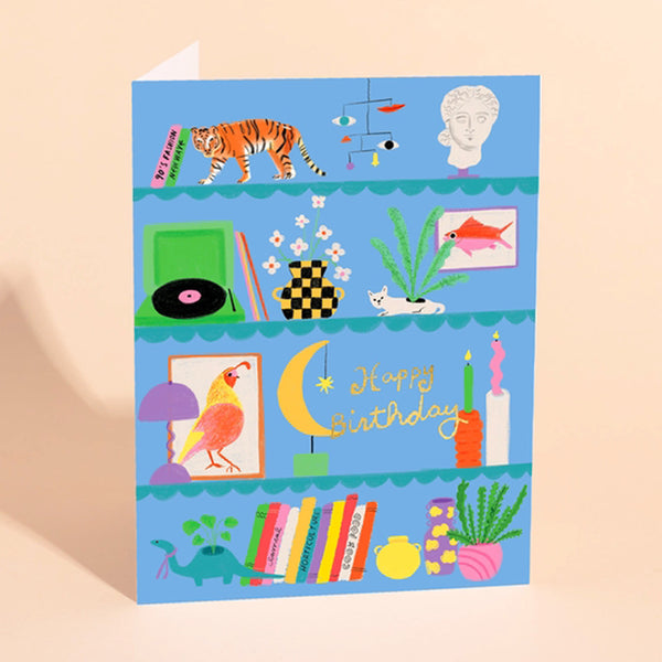 Happy Birthday Shelf Card