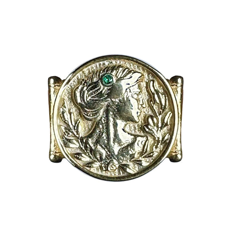 Golden Persephone Ring