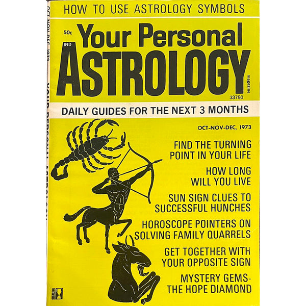 Your Personal Astrology - Vintage 1973