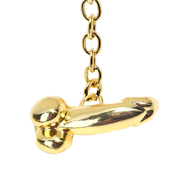 Golden Phallus Keychain