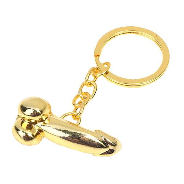 Golden Phallus Keychain