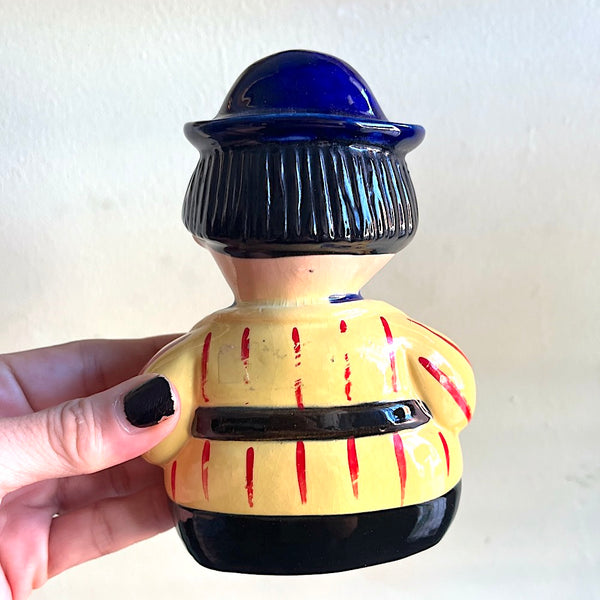 Smoking Pirate Ashtray - Vintage 1960's