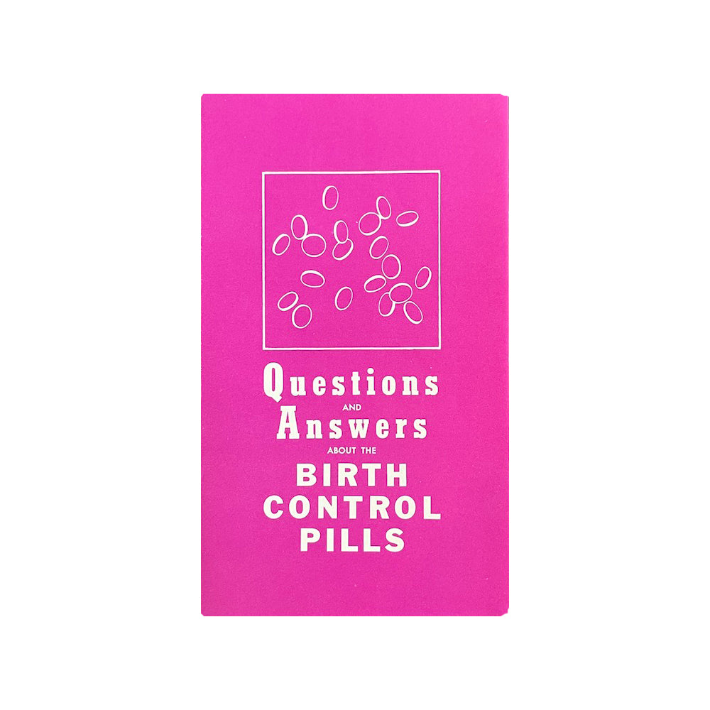 Planned Parenthood Birth Control Q&amp;A - Vintage 1965