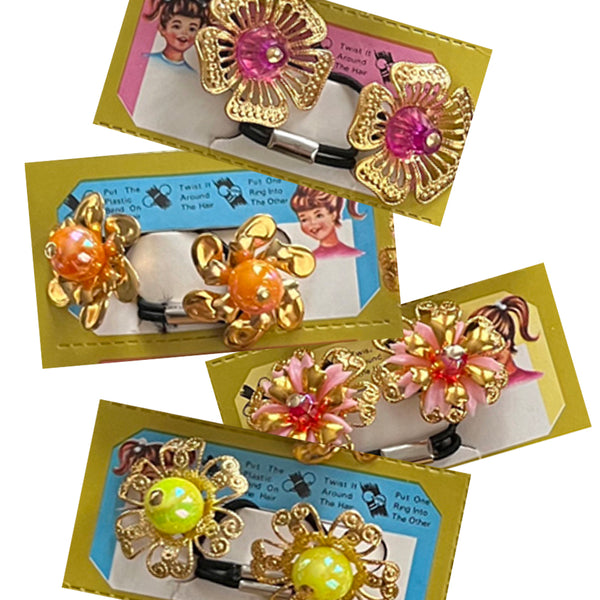 Vintage 1960's Hair Ties - Just One