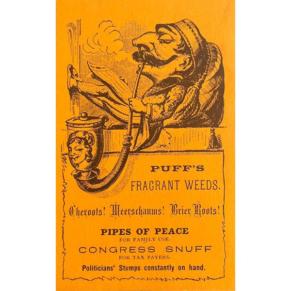 Vintage 1960's Puff's Weed Postcard