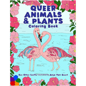 Queer Animals & Plants Coloring Book