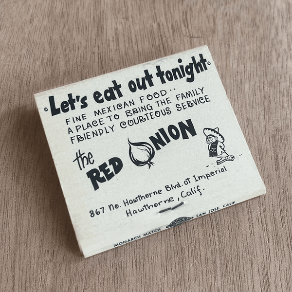 Vintage Restaurant, Bar, & Club Matches - LA & California
