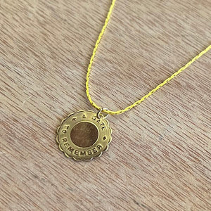 Vintage 70's Date to Remember Charm Necklace