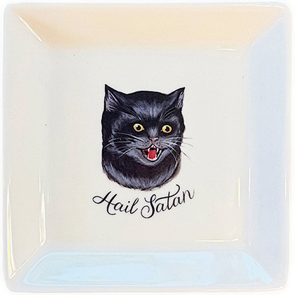 Hail Satan Ceramic Tray