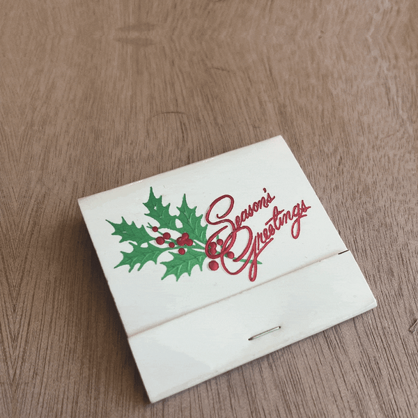 Vintage Christmas Matches