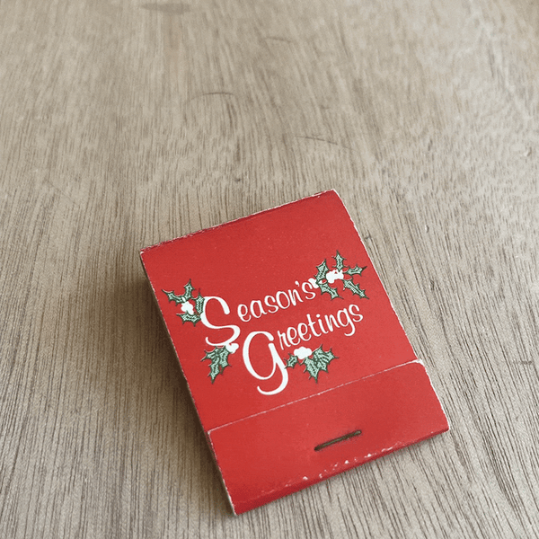 Vintage Christmas Matches