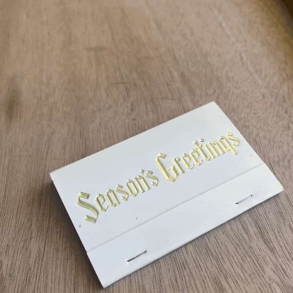 Vintage Christmas Matches