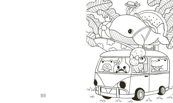 Cozy Coloring: A Self Care Activity Book