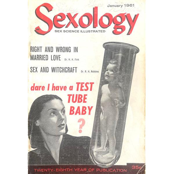 Sexology: America's First Sex Ed Magazine - Vintage January 1961