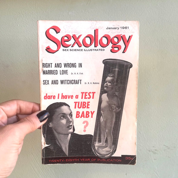 Sexology: America's First Sex Ed Magazine - Vintage January 1961