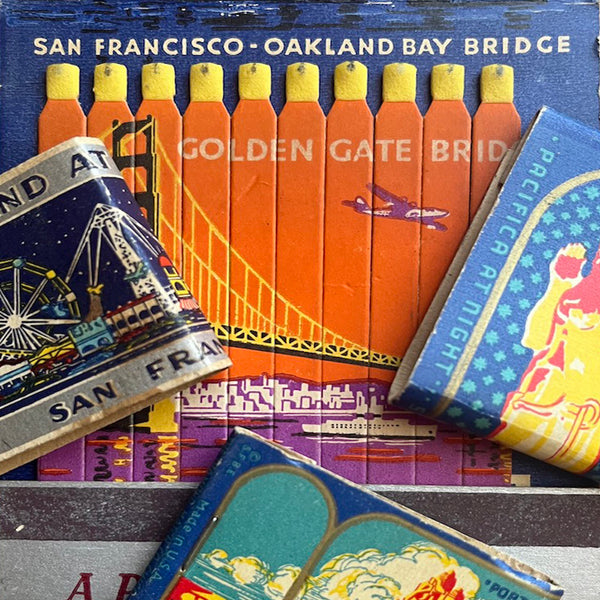 Vintage 1939 San Fransisco Golden Gate Expo Matches